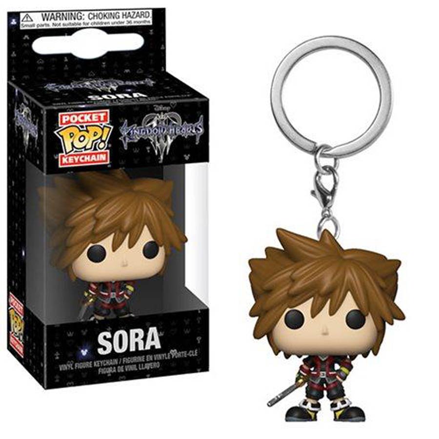POP Kingdom Hearts III Sora Vinyl Pocket Keychain