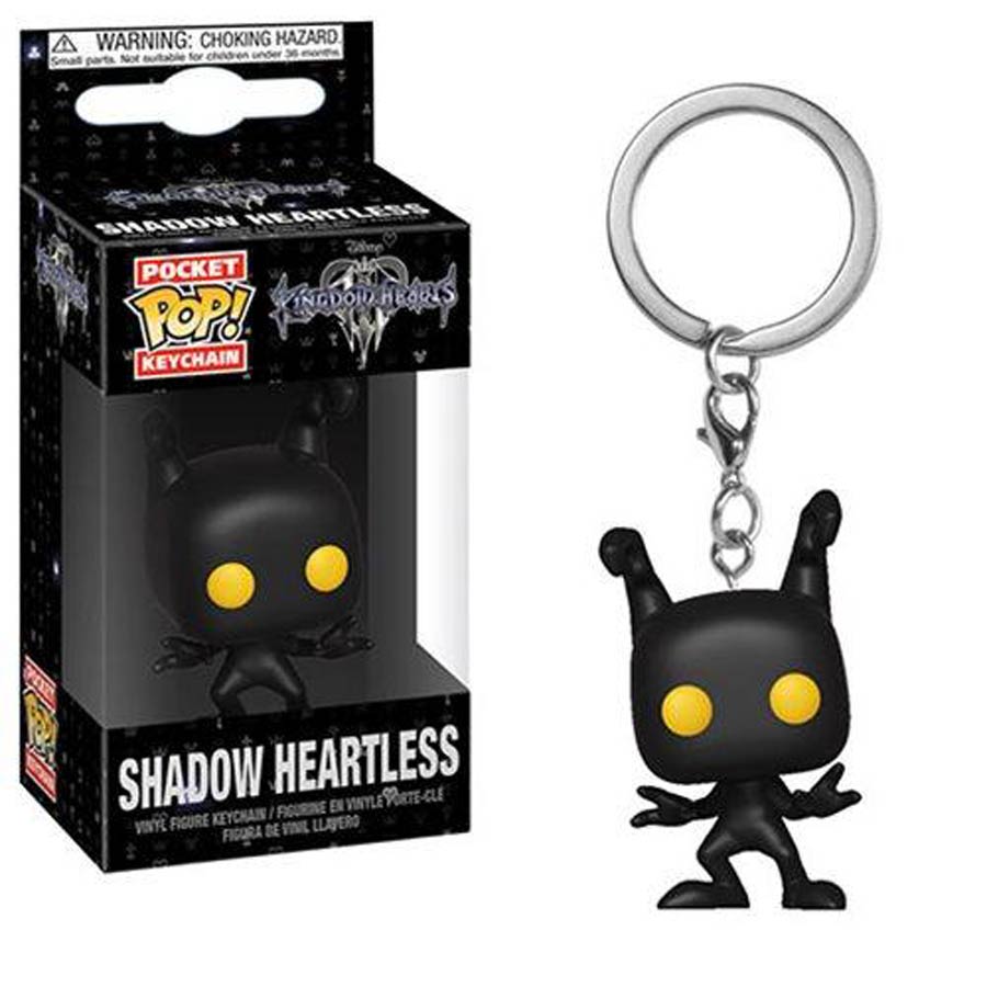 POP Kingdom Hearts III Shadow Heartless Vinyl Pocket Keychain