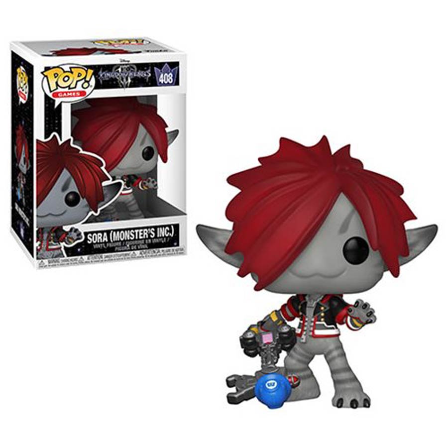 POP Disney 408 Kingdom Hearts III Sora Monsters Inc Vinyl Figure