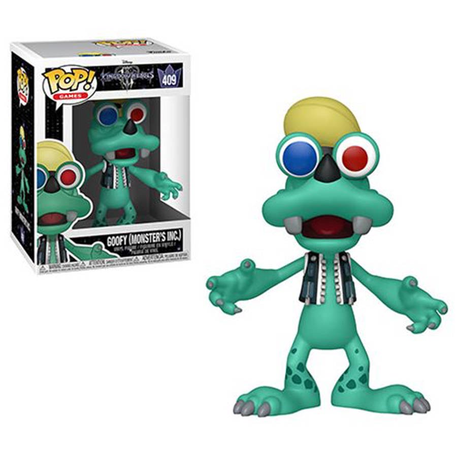 POP Disney 409 Kingdom Hearts III Goofy Monsters Inc Vinyl Figure