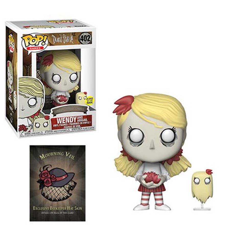 POP Games 402 Dont Starve Wendy With Abigail Glow-In-The-Dark Vinyl Figure