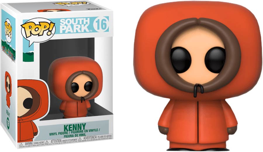 POP Television South Park 16 Kenny Vinyl Figure