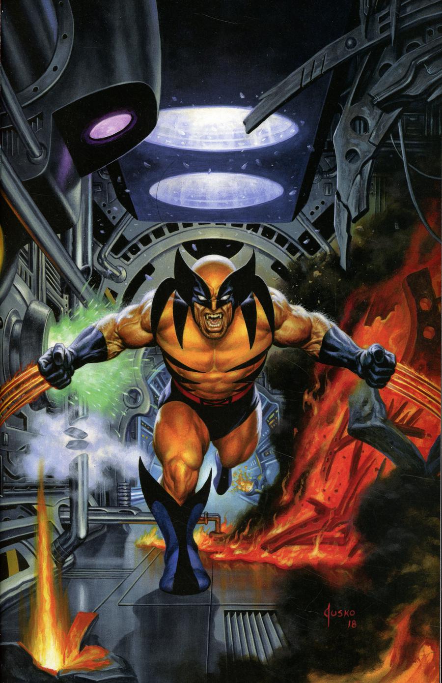 Return Of Wolverine #1  Midtown Exclusive Cover B NYCC Joe Jusko Virgin Variant Cover