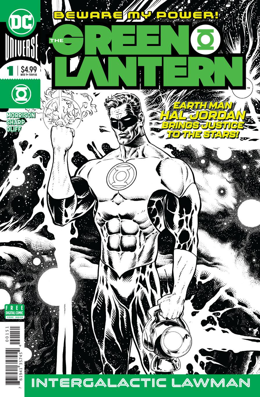 Green Lantern Vol 6 #1 Cover D Variant Liam Sharp Midnight Release Cover