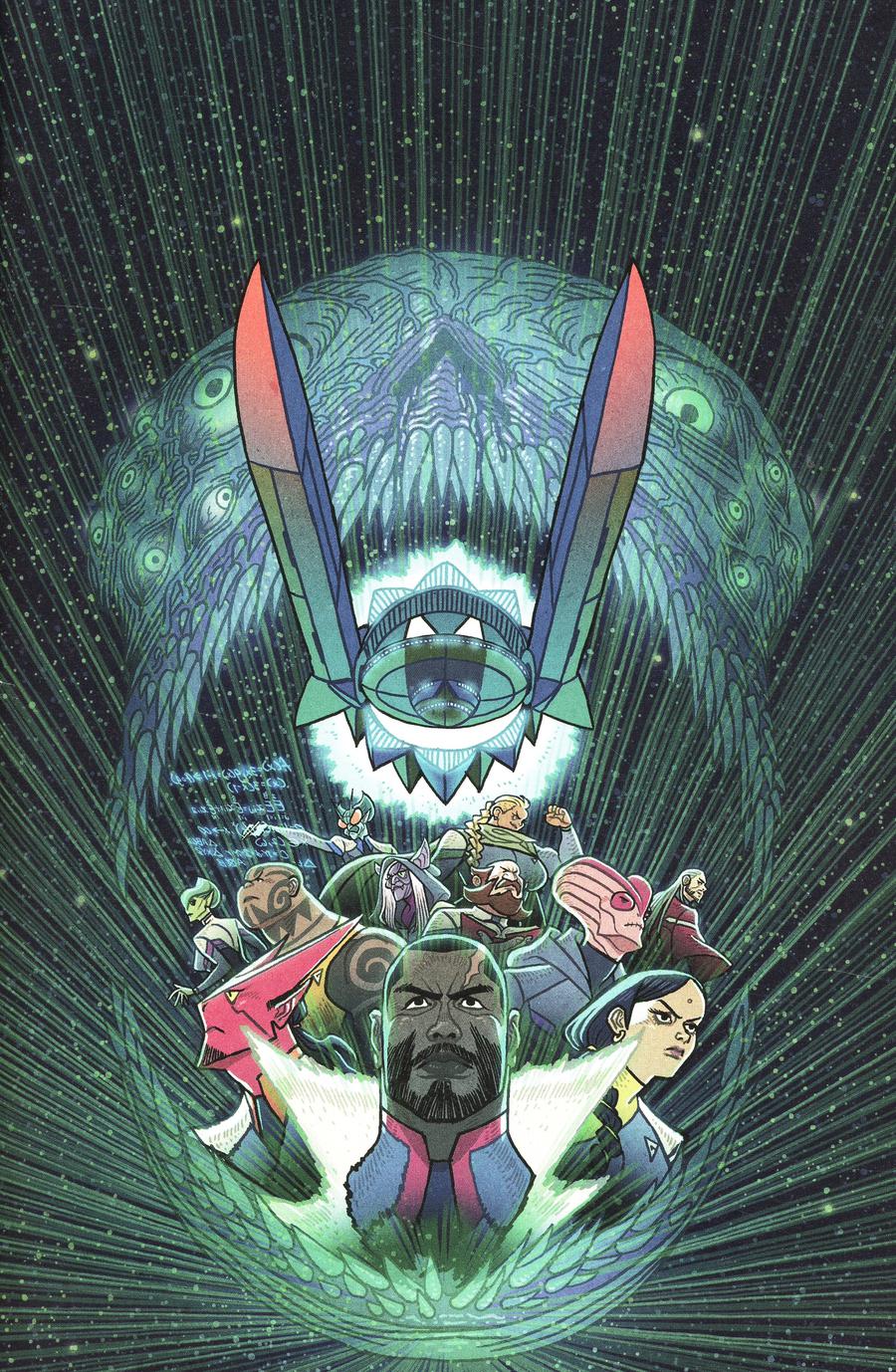 Outer Darkness #1 Cover B Variant Afu Chan Virgin Cover