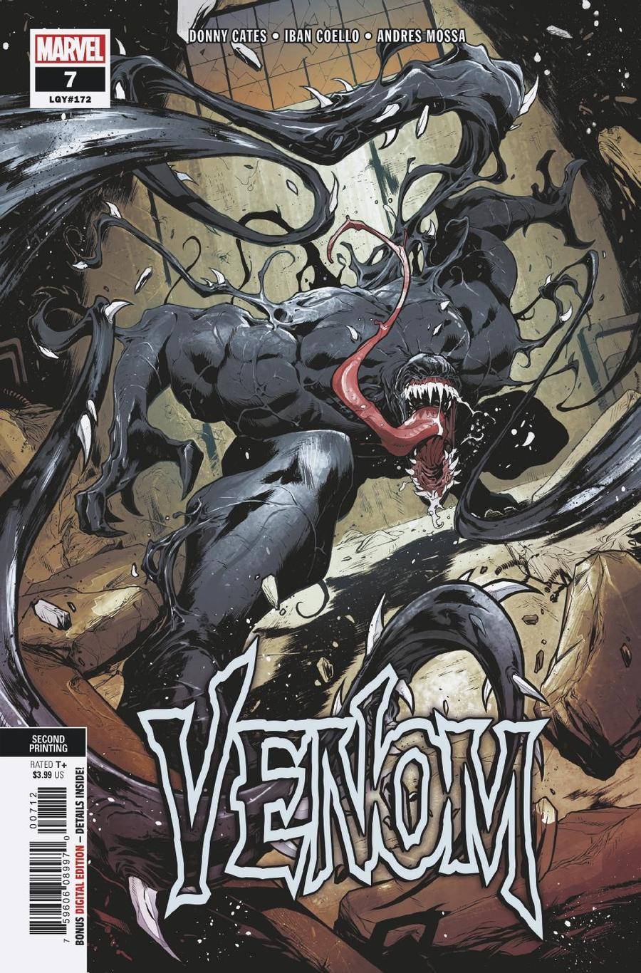 Venom Vol 4 #7 Cover F 2nd Ptg Variant Ryan Stegman & Iban Coella Cover