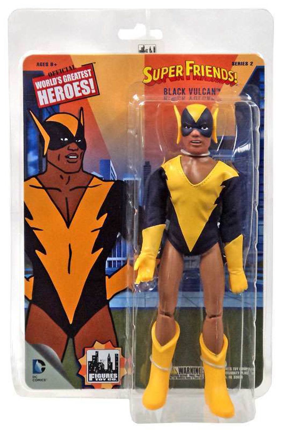DC Superfriends Best Of Heroes Action Figure - Black Vulcan