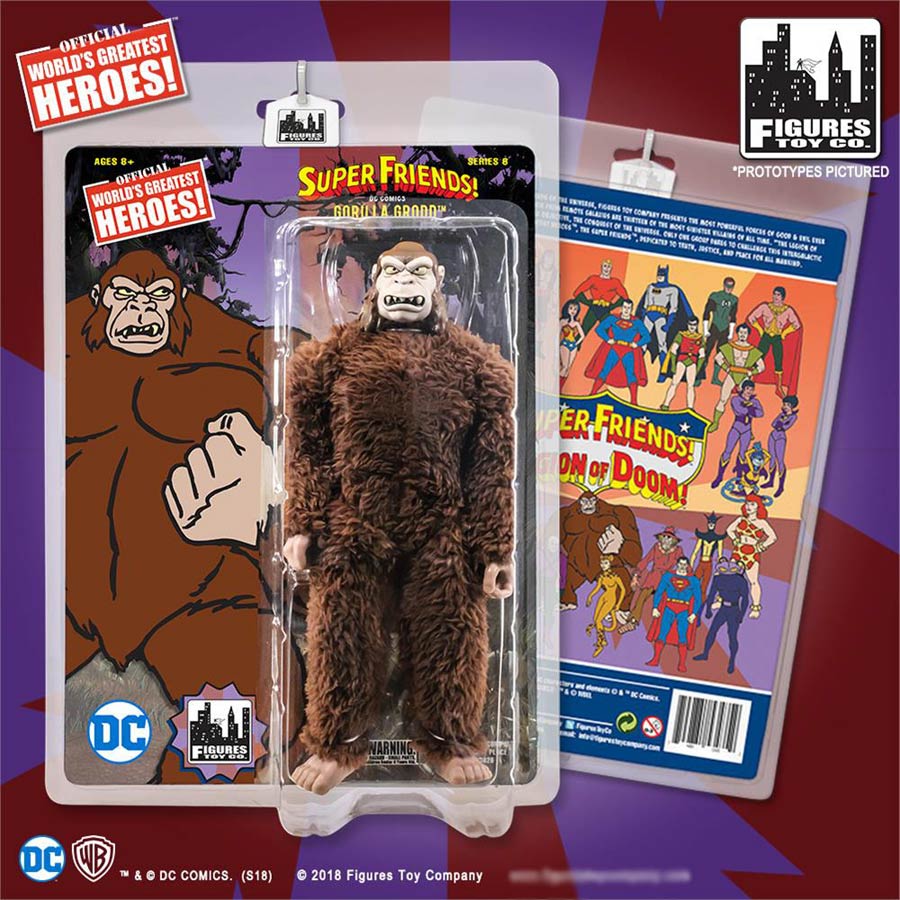 DC Superfriends Best Of Villains Action Figure - Gorilla Grodd