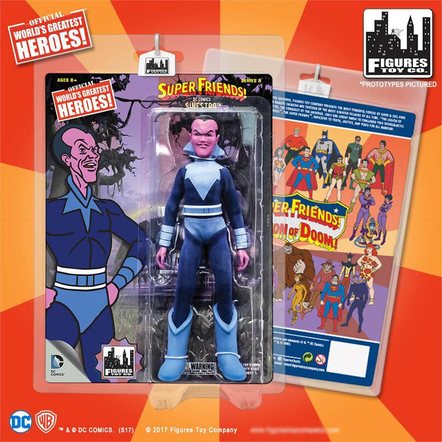 DC Superfriends Best Of Villains Action Figure - Sinestro