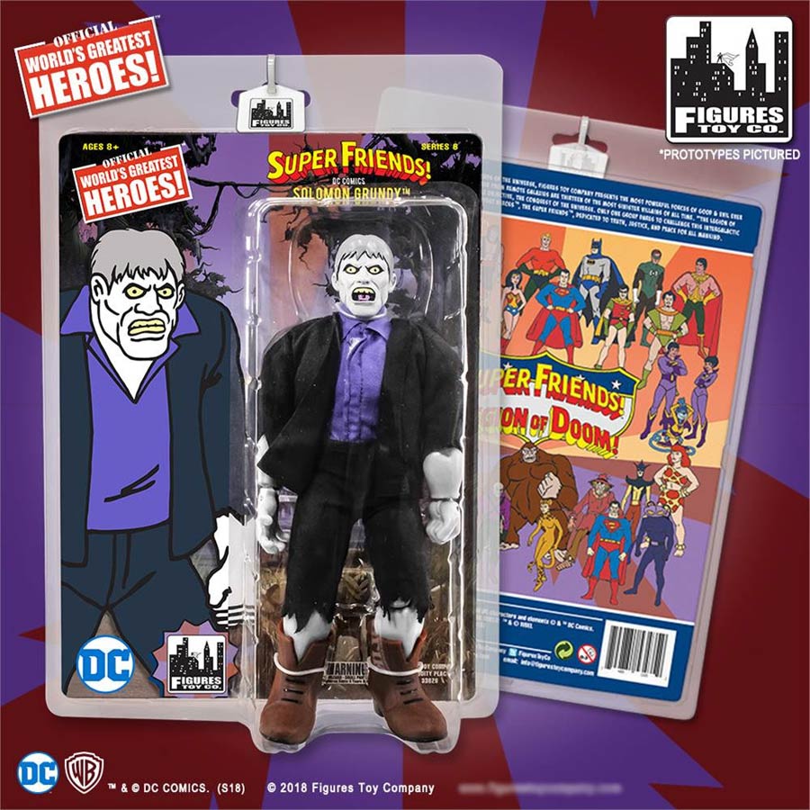DC Superfriends Best Of Villains Action Figure - Solomon Grundy