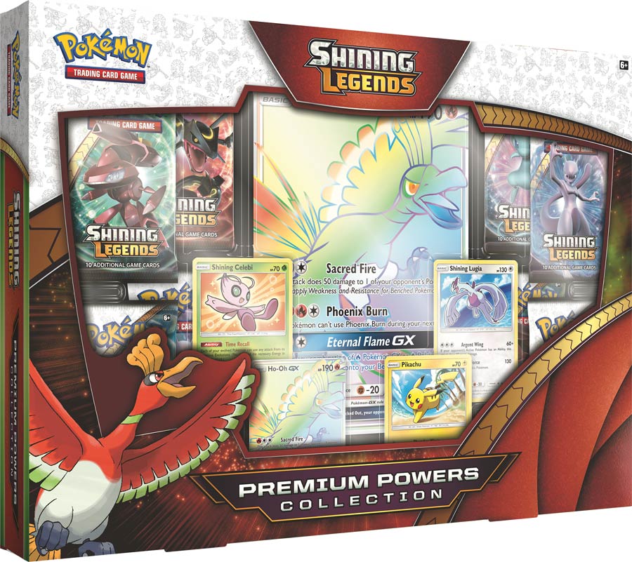 Pokemon TCG Shining Legends Premium Powers Collection Box