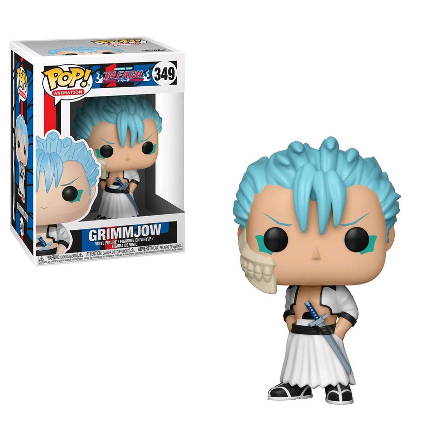 POP Animation 349 Bleach Grimmjow Vinyl Figure