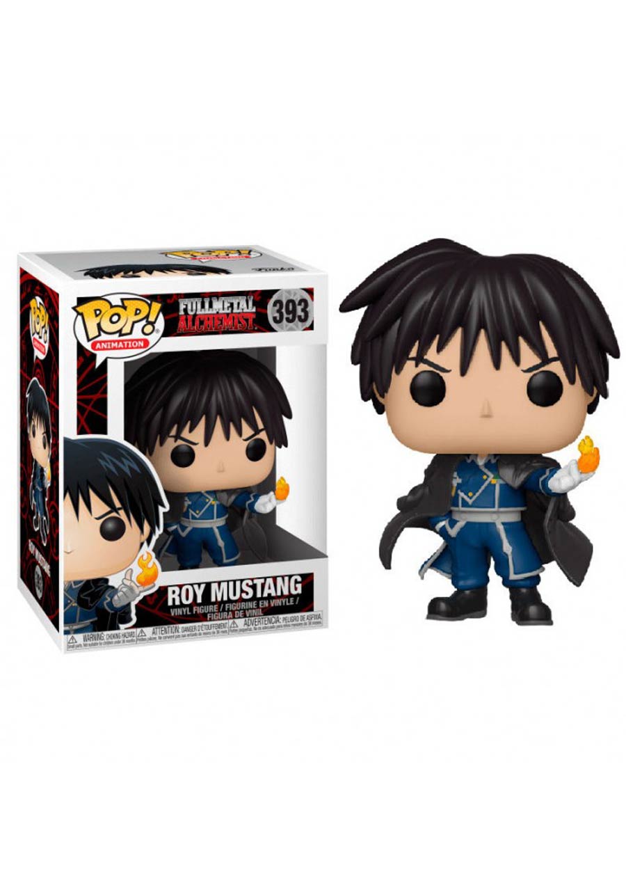 POP Animation 393 Fullmetal Alchemist Colonel Roy Mustang Vinyl Figure