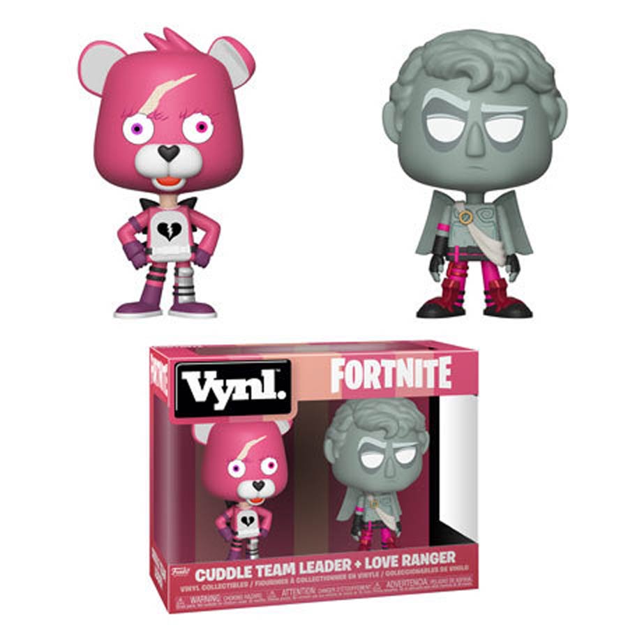Vynl. Fortnite Cuddle Team Leader And Love Ranger 2-Pack Vinyl Figure