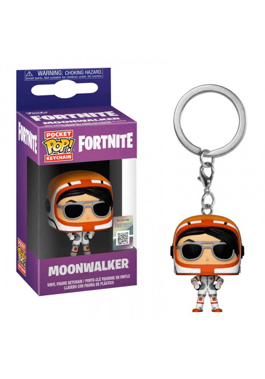 POP Fortnite Moonwalker Vinyl Pocket Keychain
