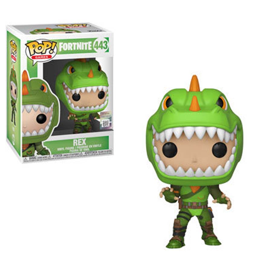 POP Games 443 Fortnite Rex Vinyl Figure