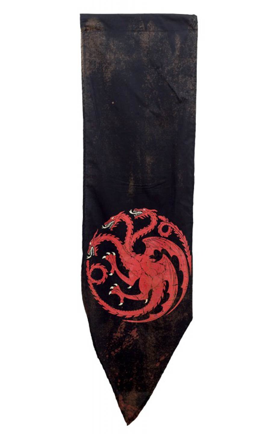 Game Of Thrones Long Battle Worn Banner - Targaryen