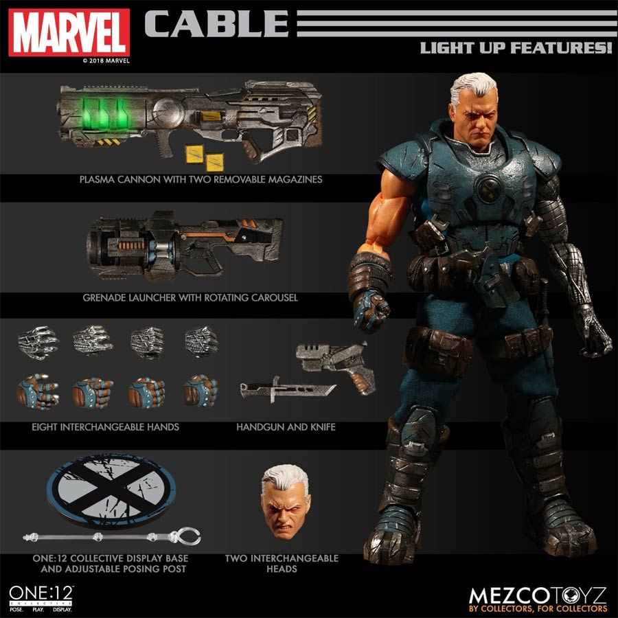 One-12 Collective Marvel Cable Action Figure