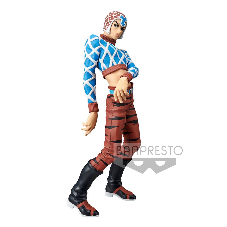 JoJos Bizarre Adventure Golden Wind - JoJos Figure Gallery Figure #6 Guido Mista