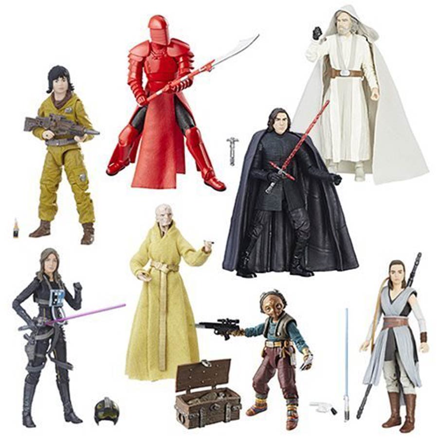 Star Wars Black Series 2018 Wave 5 6-Inch Action Figure Assortment Case Of 8 Figures