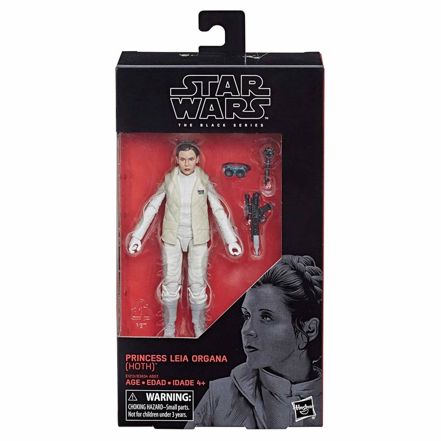 Star Wars Black Series 6-Inch Action Figure #75 Princess Leia (Hoth)