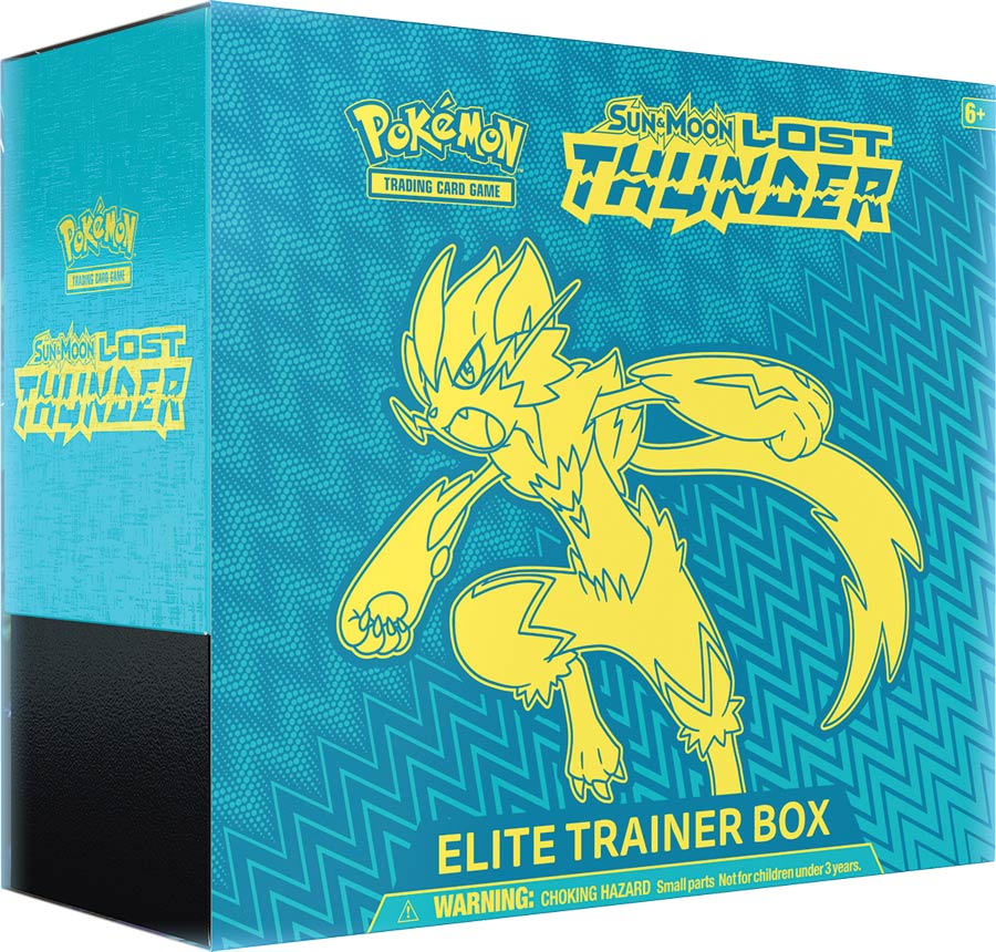 Pokemon TCG Sun And Moon Lost Thunder Elite Trainer Kit