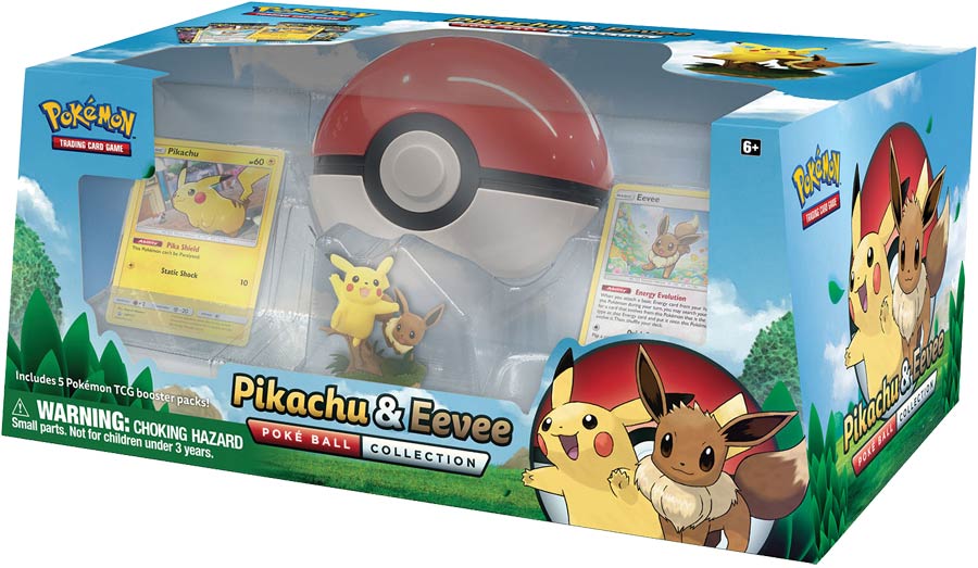 Pokemon TCG Pikachu & Eevee Poke Ball Collection