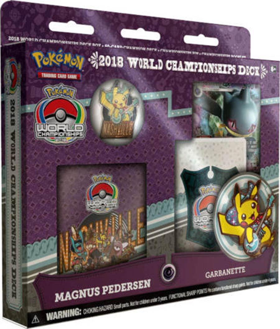 Pokemon TCG 2018 World Championship Deck - Magnus Pedersen Garbanette