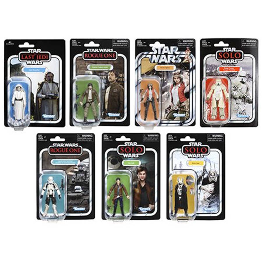 Star Wars Vintage Series 3.75-Inch Action Figure 2018 Wave 3 Assortment Case Of 8 Figures