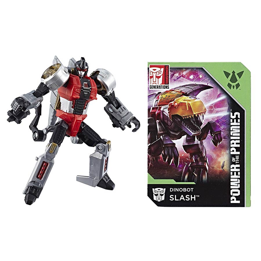 Transformers Generations Power Of The Primes Legends Class Action Figure - Dinobot Slash