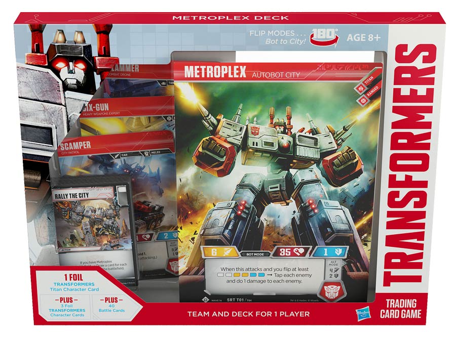 Transformers TCG Metroplex Deck