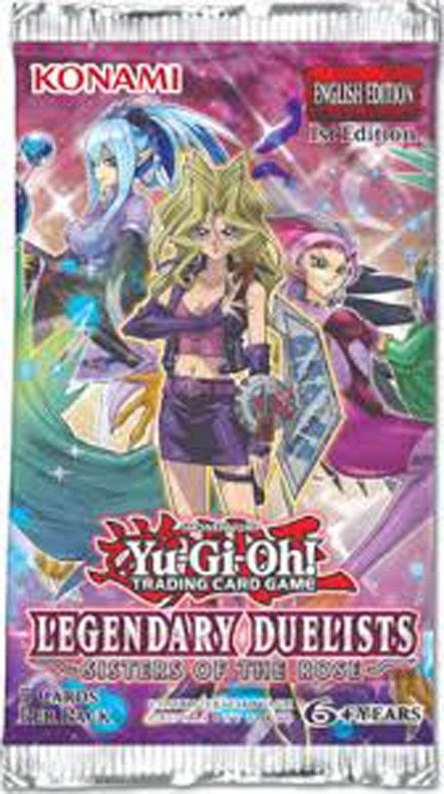 Yu-Gi-Oh Legendary Duelist Sisters Of The Rose Booster Pack