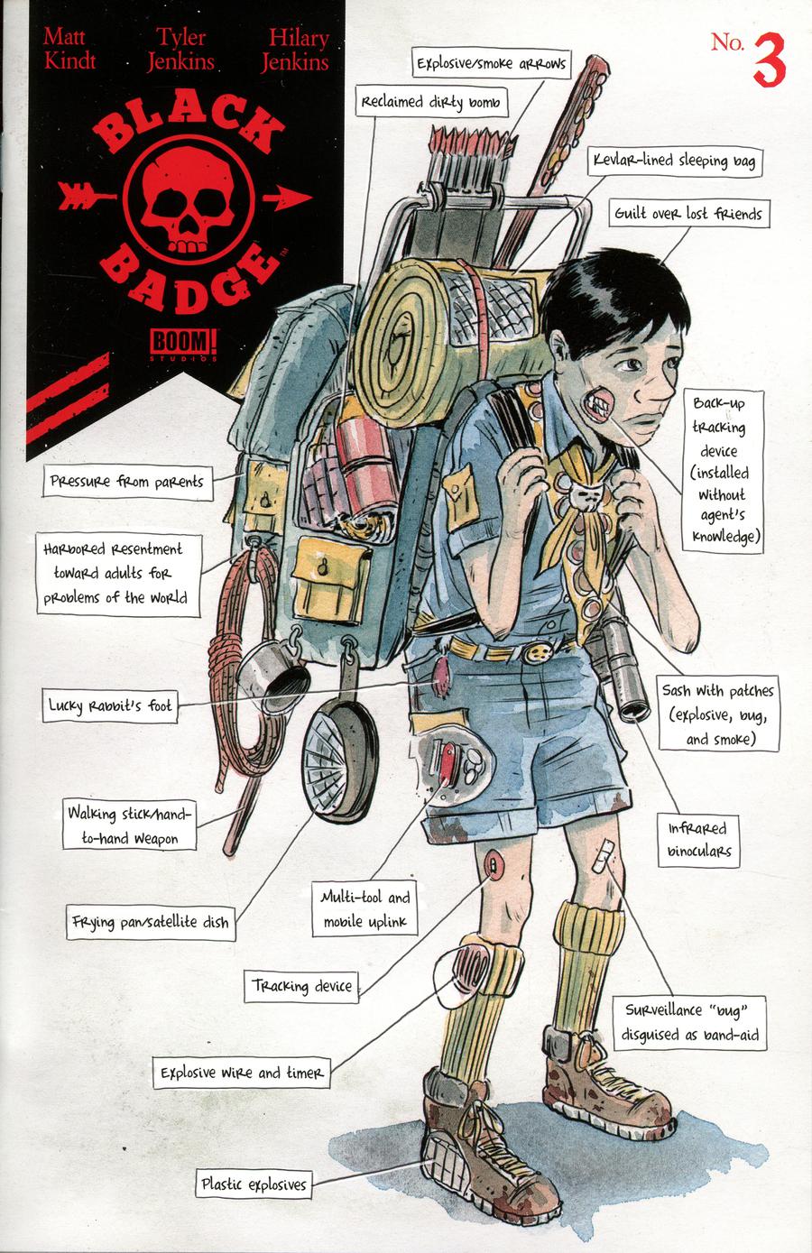 Black Badge #3 Cover A Matt Kindt