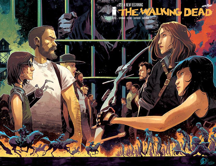 Walking Dead 15th Anniversary Blind Bag Edition #127 Cover B Matteo Scalera Color Cover Without Polybag
