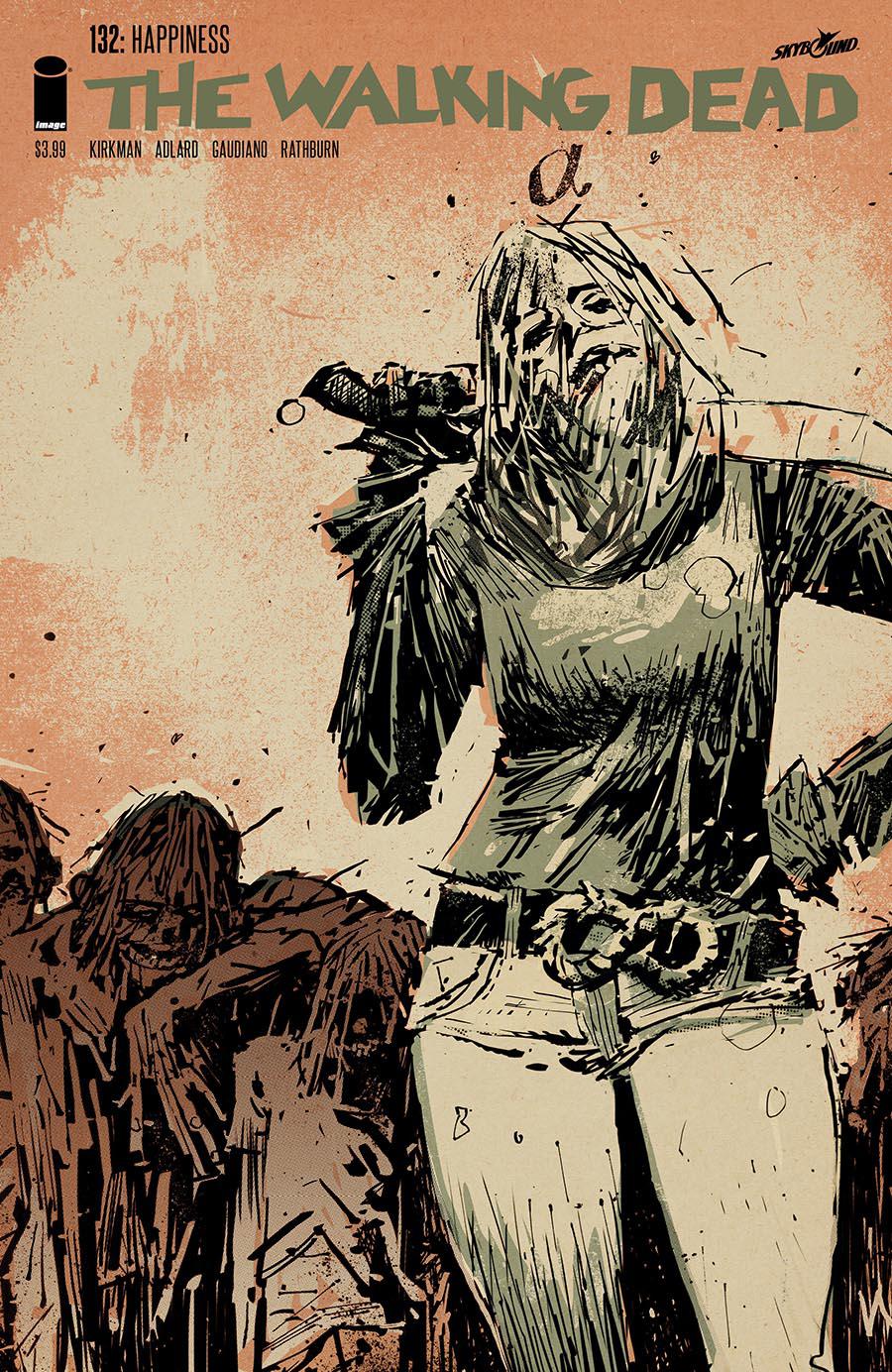Walking Dead 15th Anniversary Blind Bag Edition #132 Cover B Ashley Wood Color Cover Without Polybag