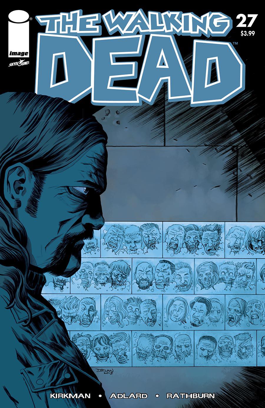 Walking Dead 15th Anniversary Blind Bag Edition #27 Cover B Declan Shalvey Color Cover Without Polybag