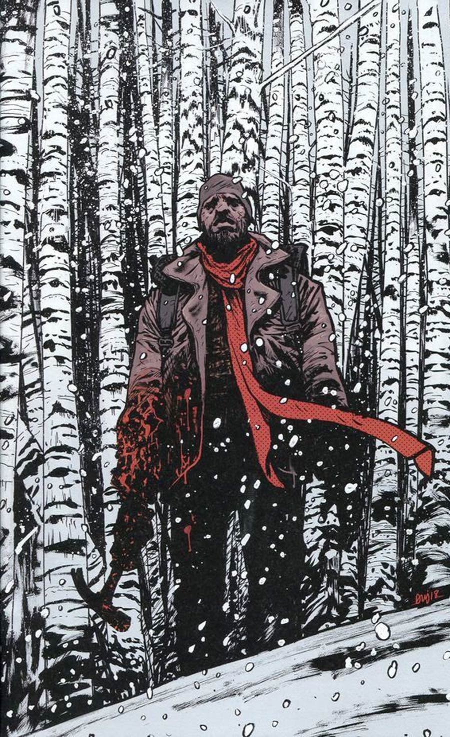 Walking Dead 15th Anniversary Blind Bag Edition #7 Cover C Daniel Warren Johnson Color Virgin Cover Without Polybag