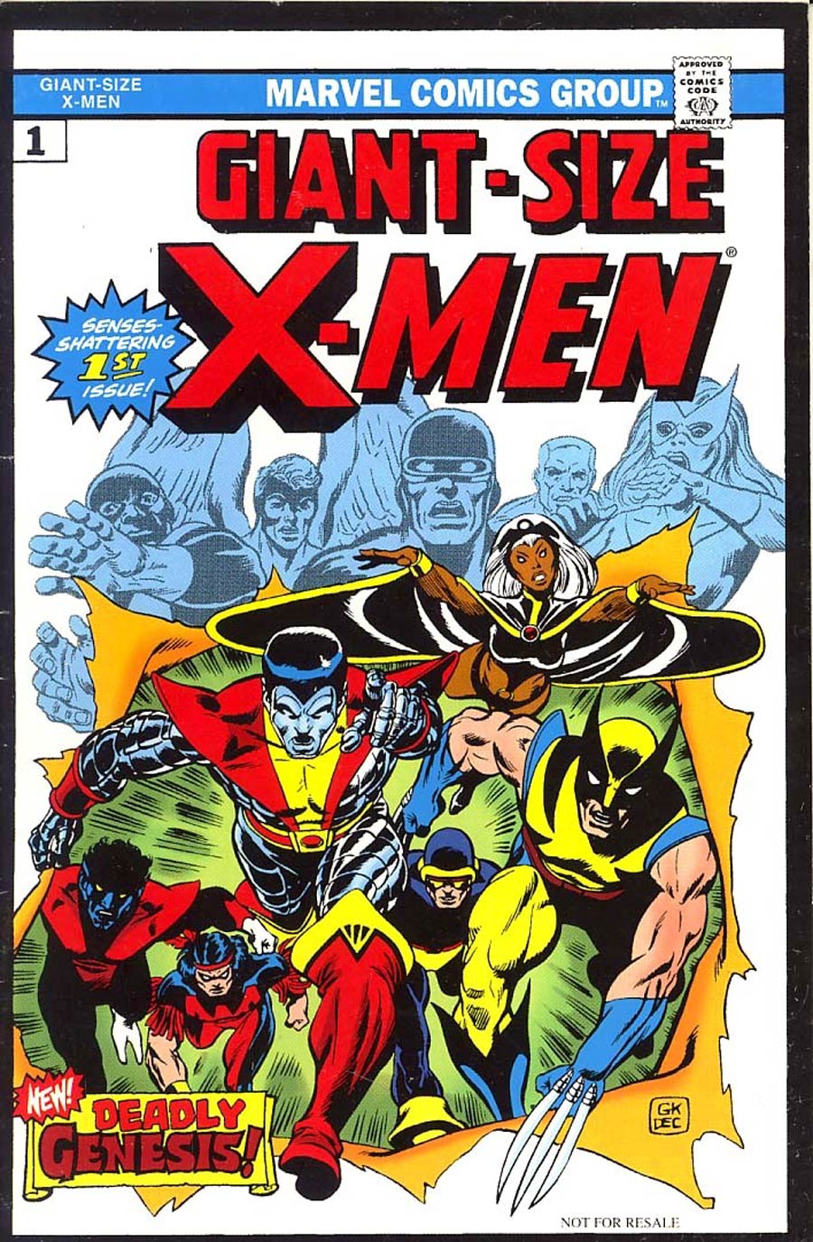 Giant Size X-Men #1 Cover B Mini Promo Reprint