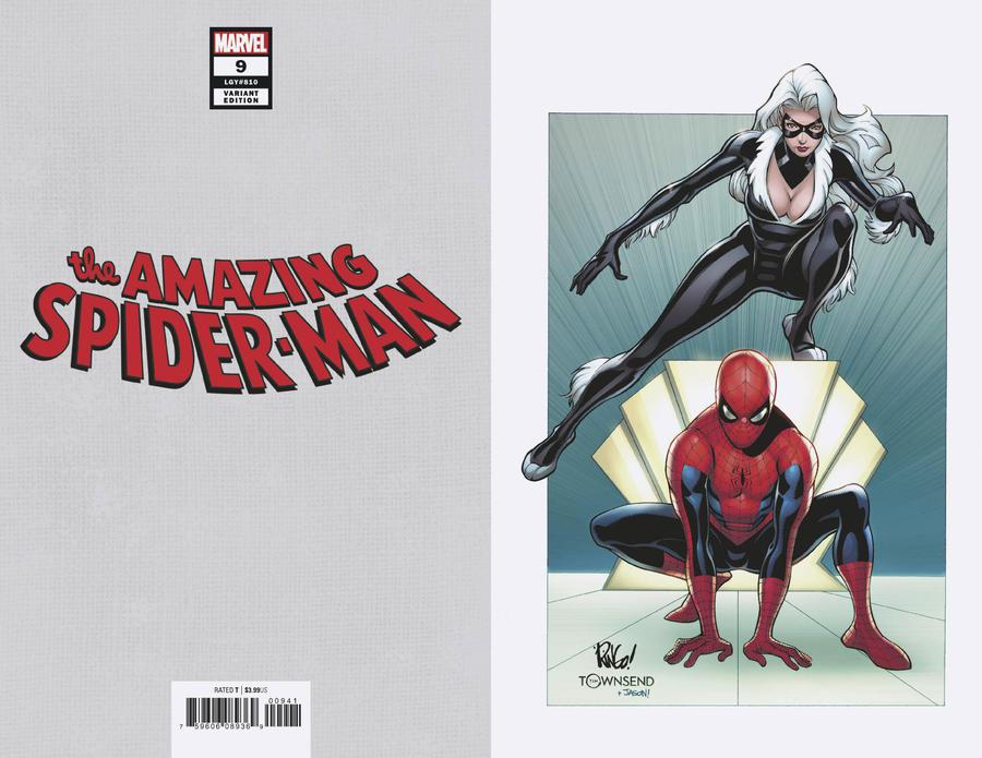 Amazing Spider-Man Vol 5 #9 Cover D Incentive Mike Wieringo Black Cat Virgin Variant Cover