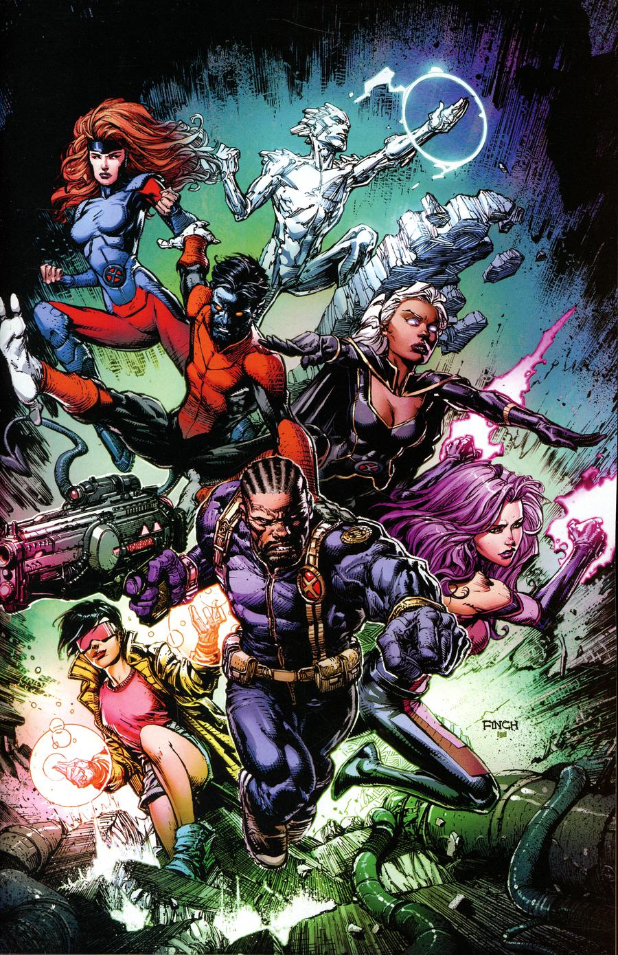 Uncanny X-Men Vol 5 #1 Cover O Incentive David Finch Virgin Variant Cover