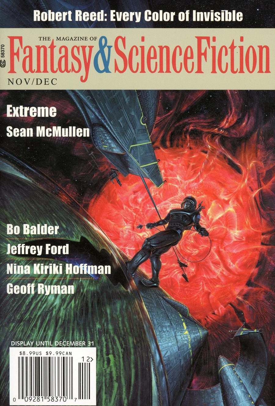Fantasy & Science Fiction Digest Vol 135 #5 & 6 November / December 2018
