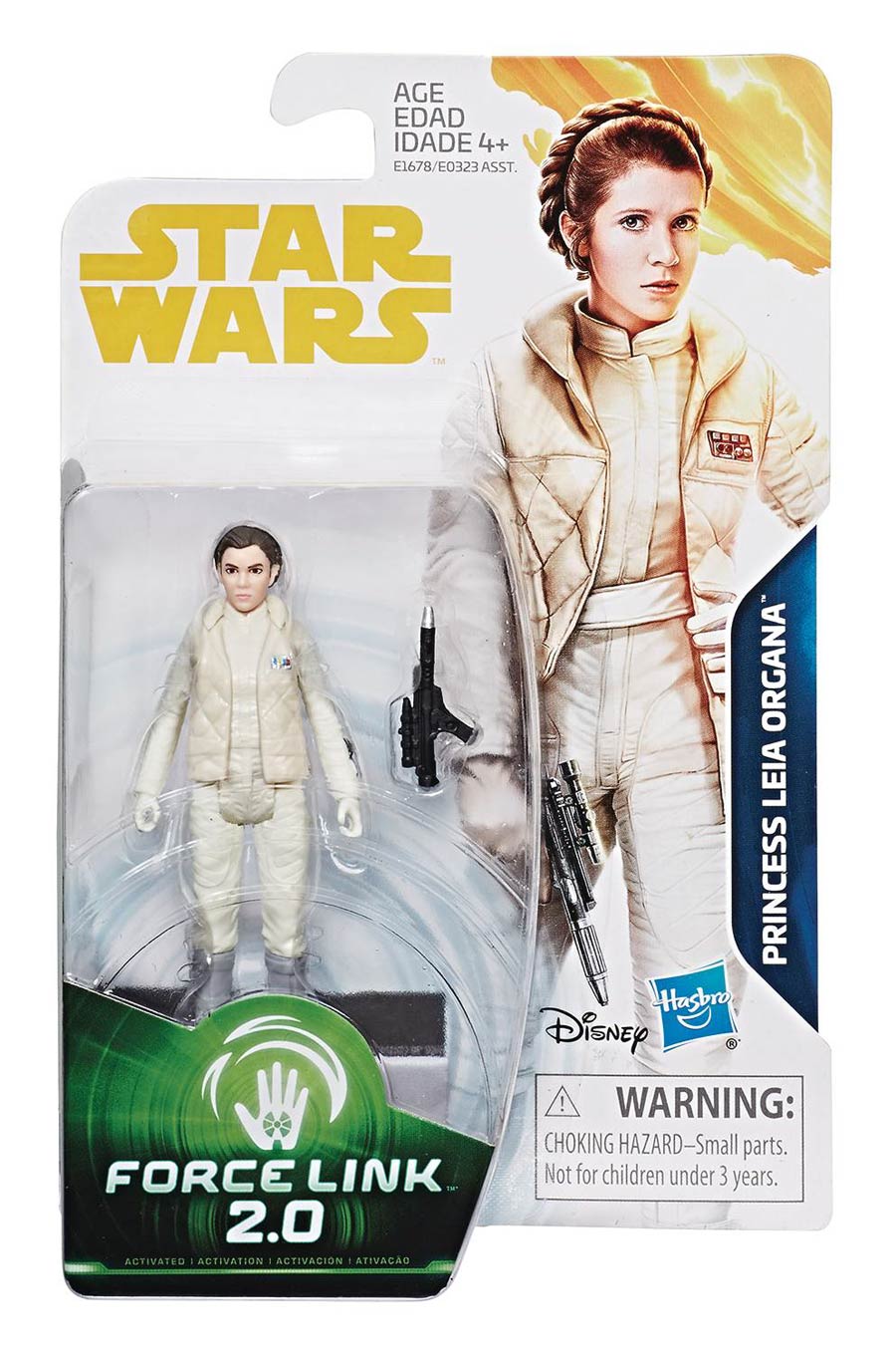 Star Wars Universe Episode V The Empire Strikes Back Princess Leia 3.75-Inch Action Figure Case