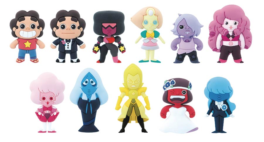 Steven Universe 3D Figural Keyring Blind Mystery Box