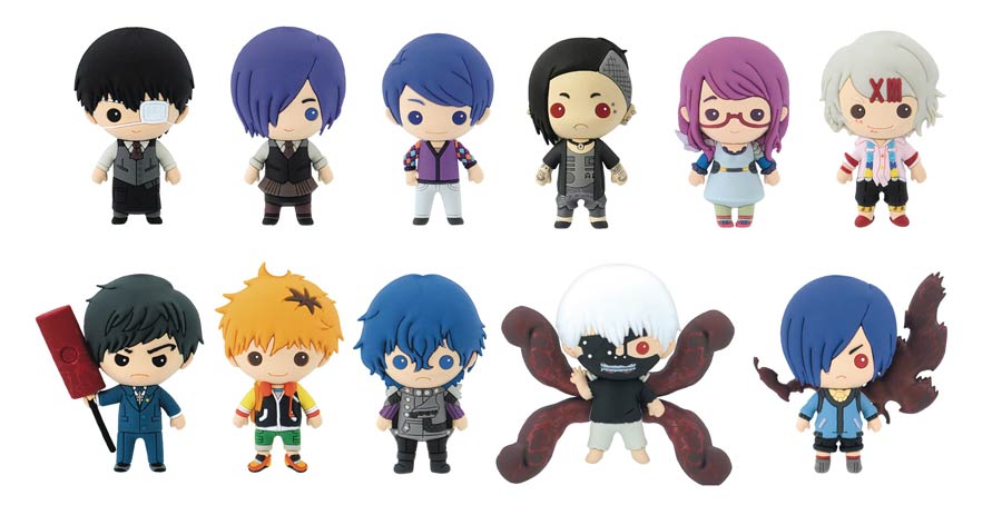 Tokyo Ghoul 3D Figural Keyring Series 3 Blind Mystery Box