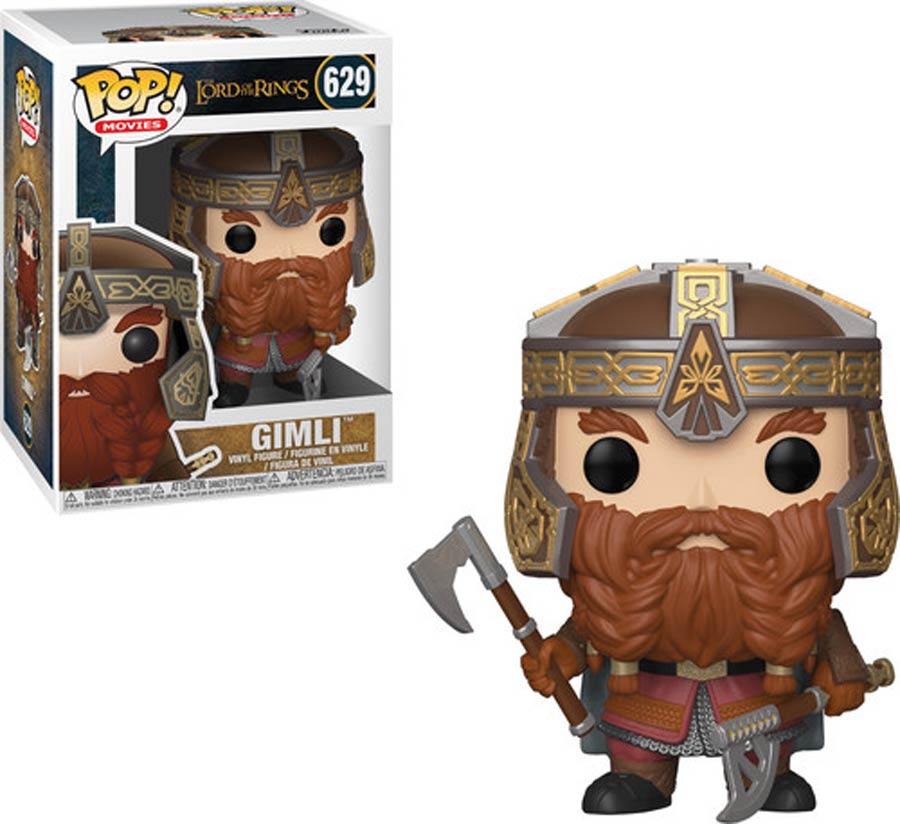 POP Movies 629 Lord Of The Rings / Hobbit Gimli Vinyl Figure