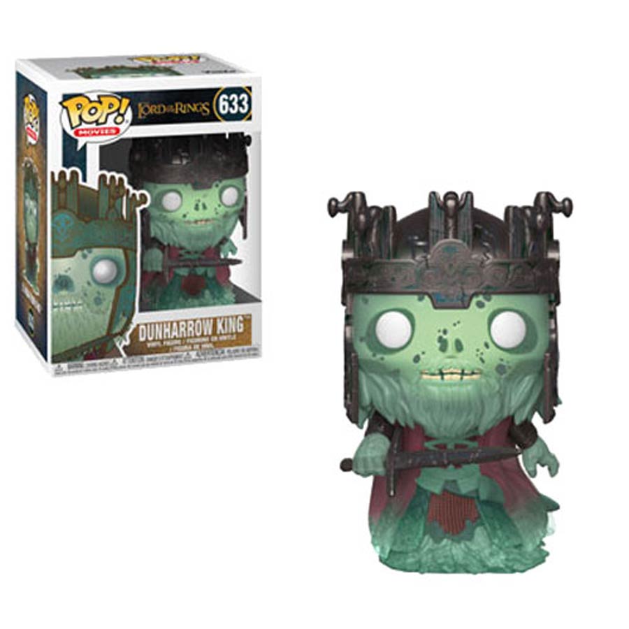 POP Movies 633 Lord Of The Rings / Hobbit Dunharrow King Vinyl Figure