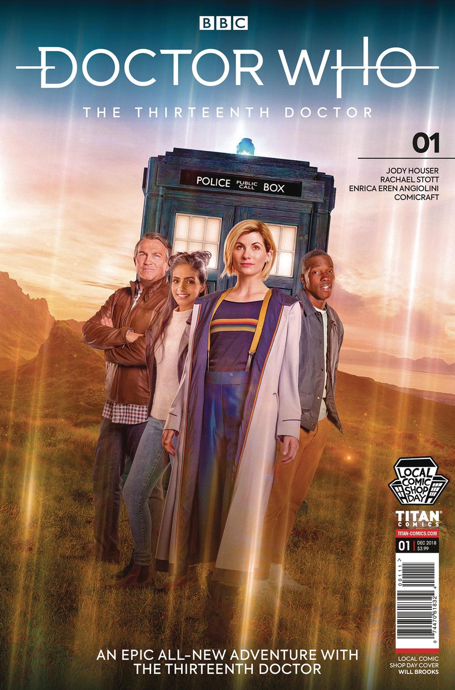 LCSD 2018 Doctor Who 13th Doctor #1 Set