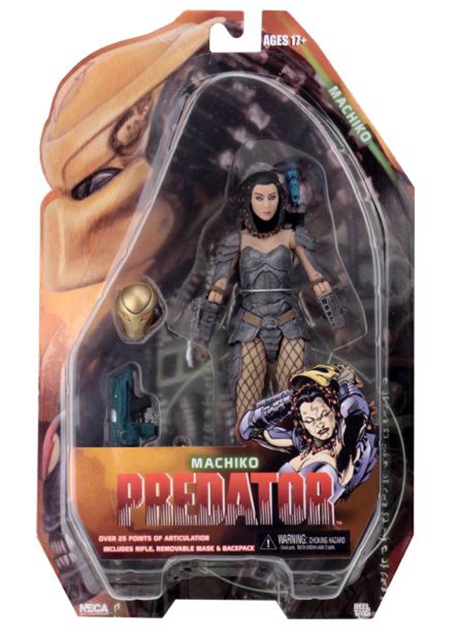 Predators 7-Inch Series 18 Machiko Action Figure