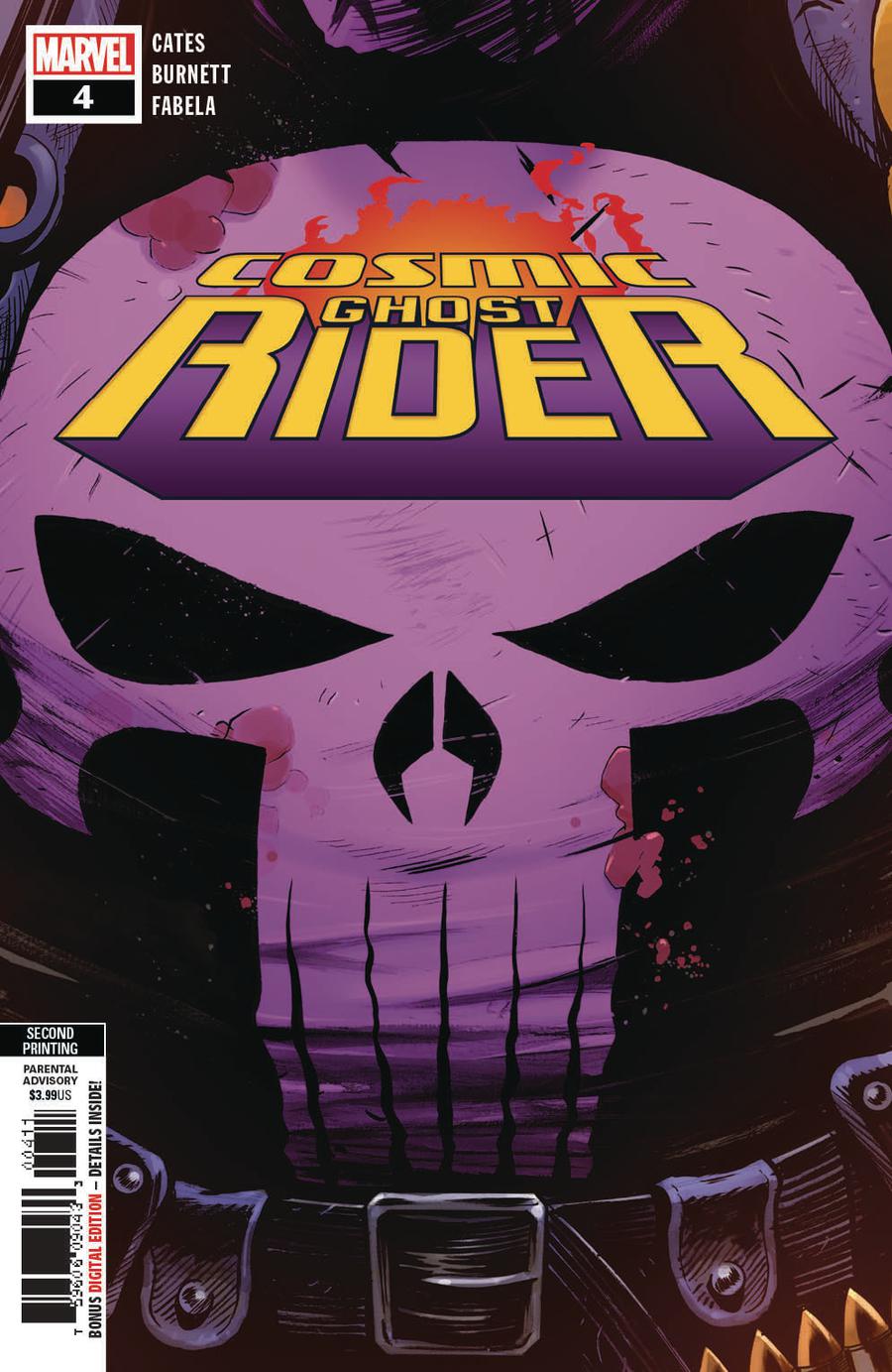 Cosmic Ghost Rider #4 Cover D 2nd Ptg Variant Dylan Burnett Cover