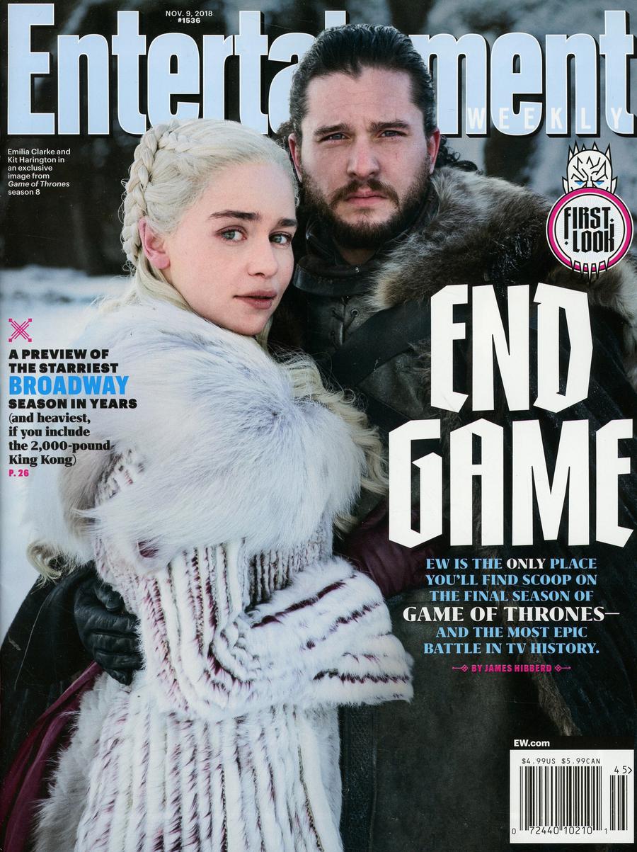 Entertainment Weekly #1536 November 9 2018